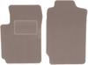 Beige Front Floor Mats For: Suzuki Grand Vitara II 3-door (2005-2014)