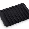 Self Draining Soap Holder Silicone Soap Dish Storage Holder Soap Box Draining Kitchen Sink Sponge Tray Bathroom Accessories