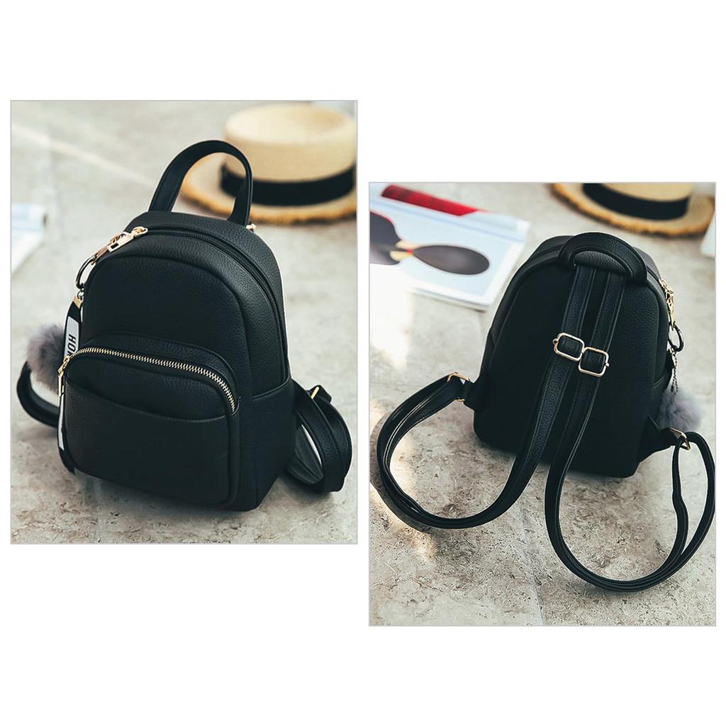 Mini Perfect for Girls and Leather Easy to Perfect for Commuting to Work or Gift [NOTAG] Women's Backpack, Small, Adults, Waterproof, Lightweight,