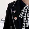Cute Cat Enamel Pin Book Coffee Badge Brooch Life Is Better With Cat Animals Metal Kitten Lapel Backpack Jewelry