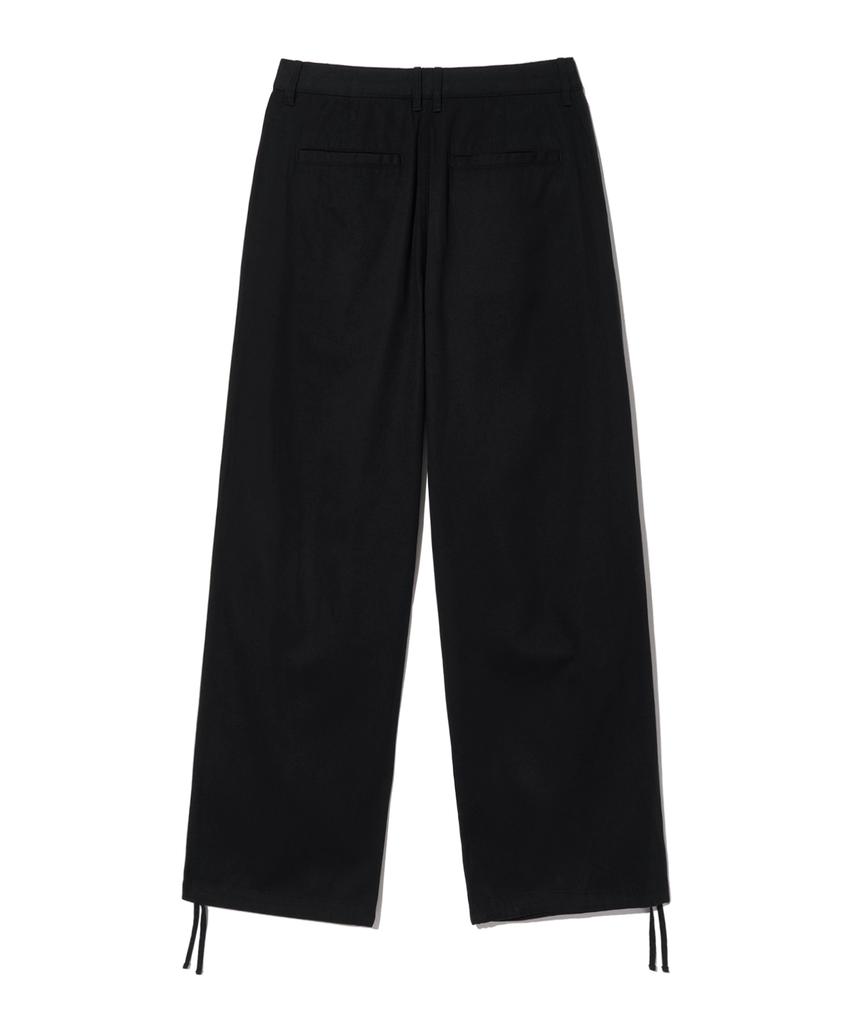 PHYSICAL DEPARTMENT Pintuck Bead String Pants_Black