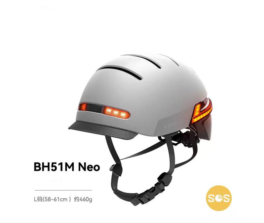 PSBH-51M Cycling Sports Protection Helmet-Motorcycle Helmet with Smart Bluetooth, 6-hour Battery Life (450mAh), Sports Camera, SOS