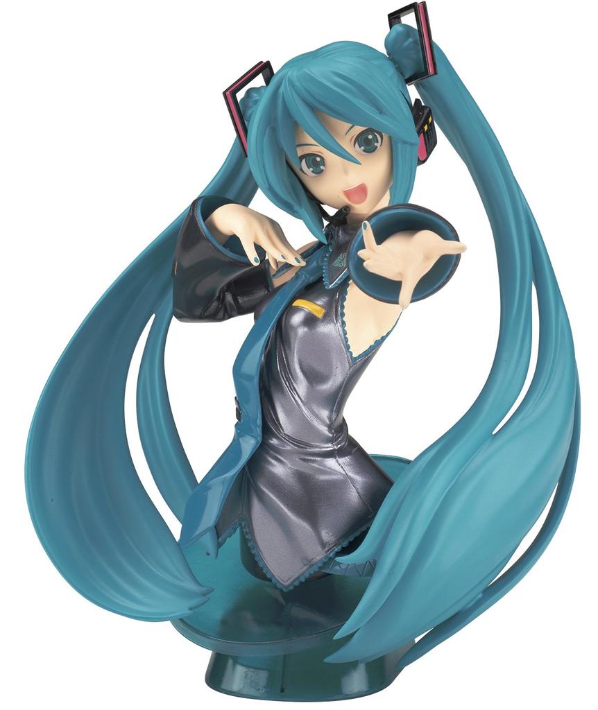Bust Hatsune Miku Plastic Model Figure-rise Color-coded