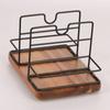 Napkin Holder Rotatable Napkin Dispenser Multifunctional Decorative Napkin Holder for Table for Kitchen Dining Table Coffee Bar