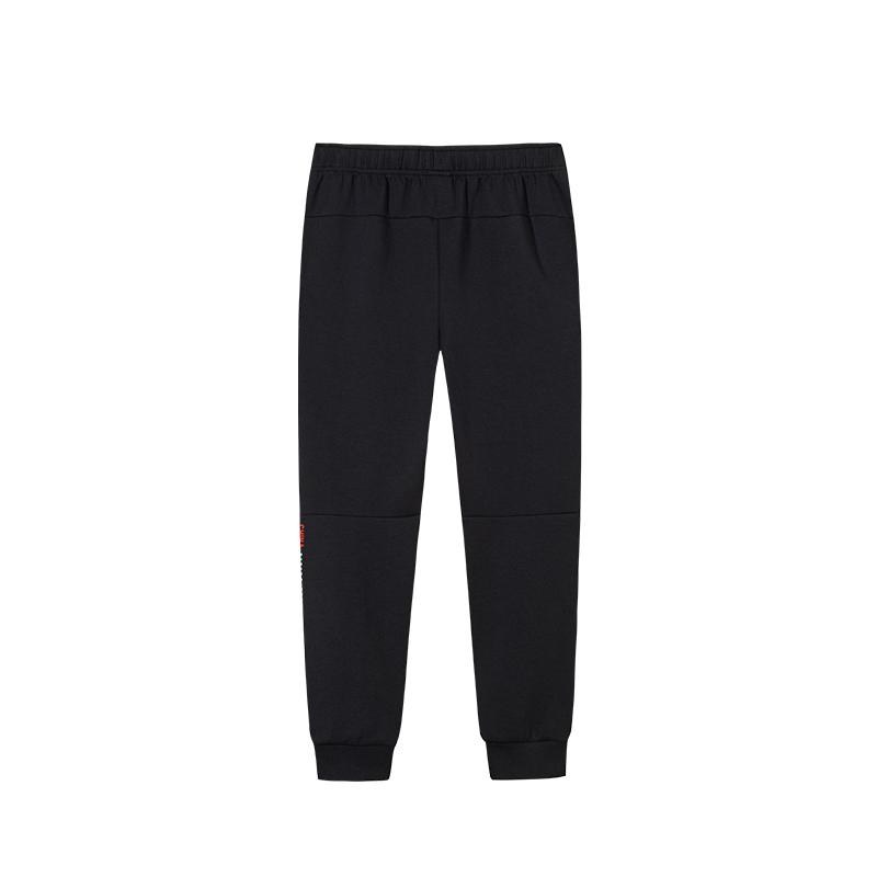 Anta Training Series Simple Fashion Mid Waist Loose Versatile Cuffed Knitted Sports Pants Men Bottoms 152537323-2