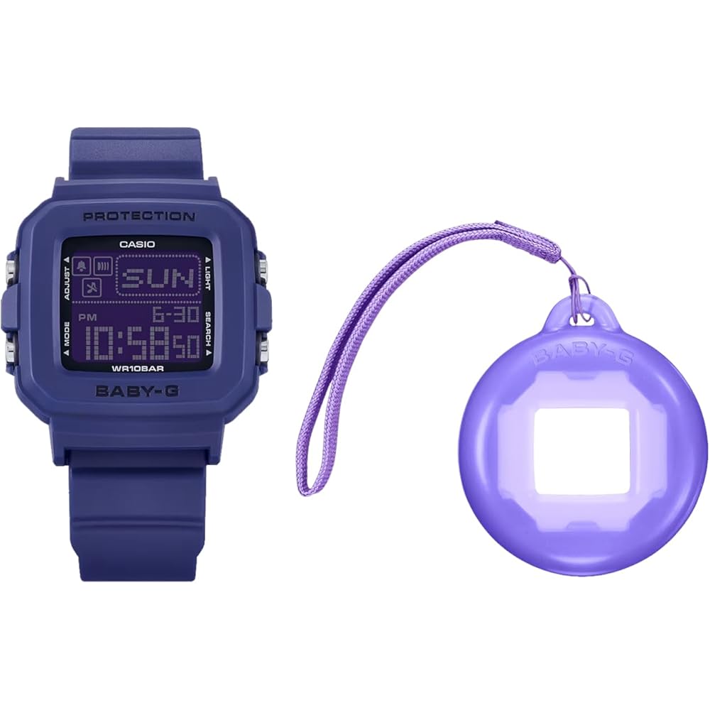 

Casio Baby-G BGD-10K-2JR Women s Watch Blue Resin Band Water Resistant