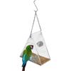 Smart Bird House Pet Feeder, Home Pet Bird Feeder With Camera, Transparent 1080p HD Easy Installation Outdoor Garden Bird Feeder