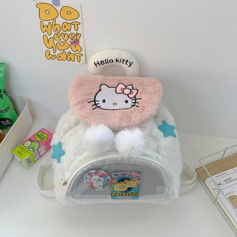 Nuova borsa a tracolla messenger leggera con gattino dei cartoni animati per uso quotidiano, borsa carina, regalo per ragazza