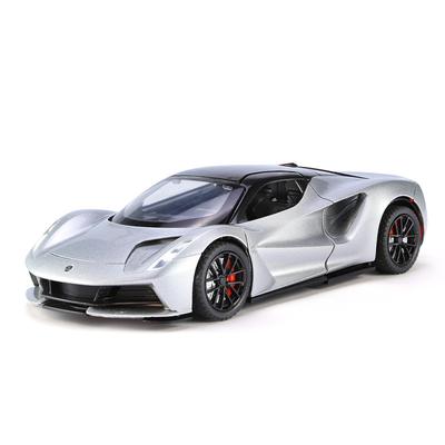 1/24 Lotus EVIJA Lega Modello Auto Sportiva Elettrica Pura Metallo Diecast Auto da Corsa su Pista Modello Veicolo Suono e Luce Giocattolo per Bambini Regalo