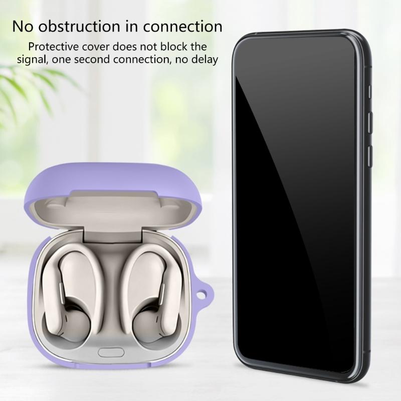 Flexible Silicone Protector Case Housing For Earbud Shockproof Cover Scratch Resistant Sleeve Enhancing Durability Grip