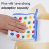 5Pcs Dish Towel Rainbow Dot Coral Velvet Rags Super Soft Absorbent Microfiber Towels Kitchen Drying Hands Tableware