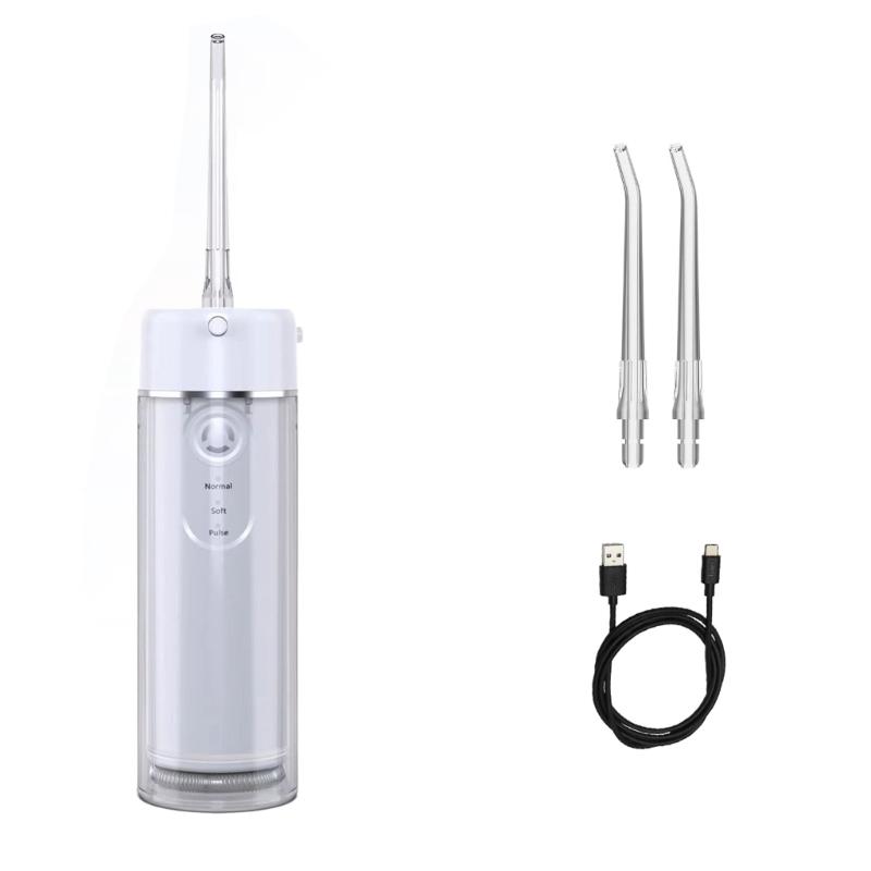 Wireless Dental Irrigator Water Flosser with 3 Modes 190ml Interdental Cleaner