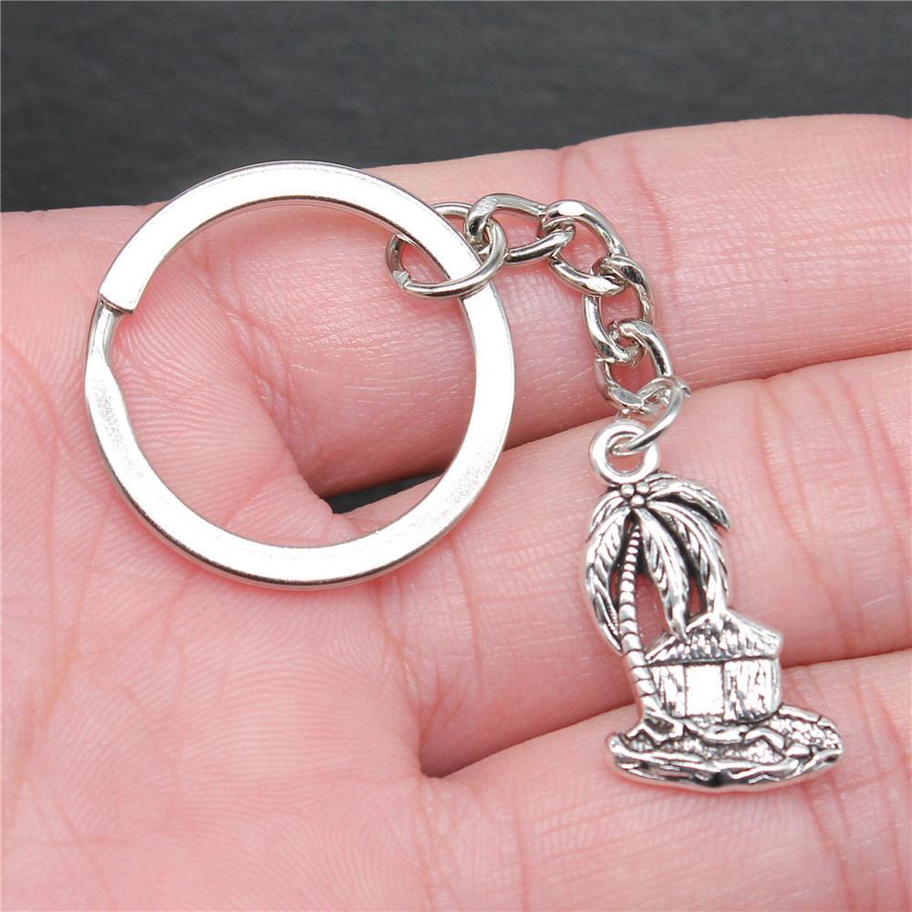 28mm Schlüsselanhänger Lebensbaum Kabbalah Hochzeitsschmuck Zubehör QY054