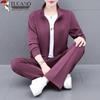Woodpecker Women's Autumn Sport Suit Two-Piece Set