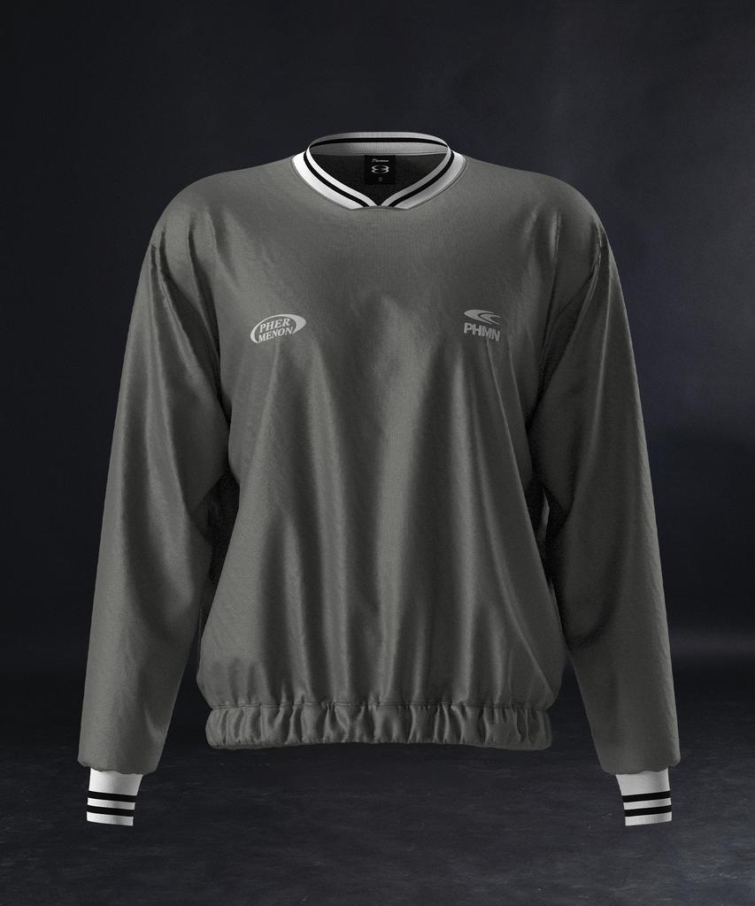 PHERMENON Air Woven Piste Long Sleeve - Charcoal