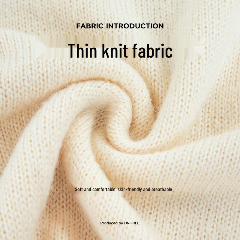 UNIFREE Women's Cute Dog Jacquard Loose-Fit Sweater