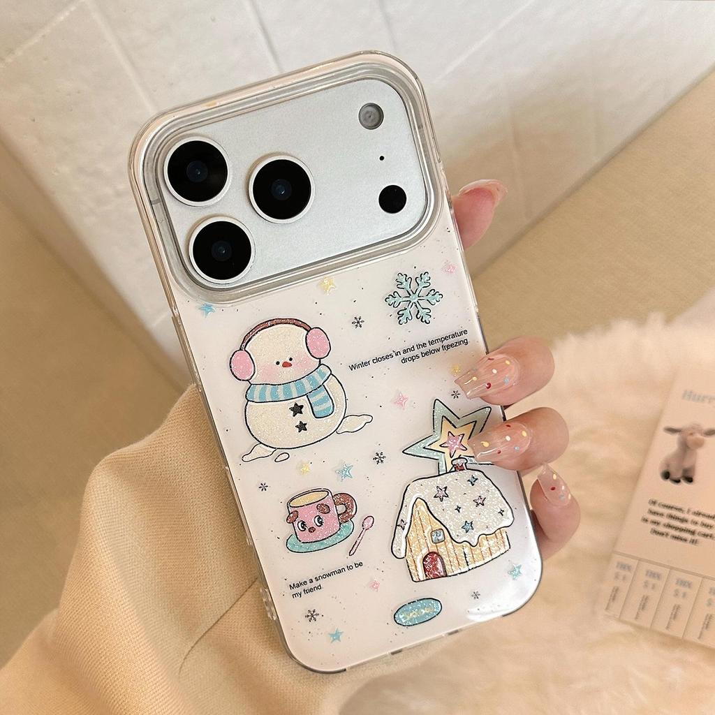 Creative Snowman Phone Case for iPhone 11