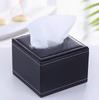 Custom Leather Tissue Box with Personalized Logo for Restaurants, Hotels, Homes, and Cars