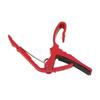 Guitar Capo Alloy Quick Tone Change Portable Instrument Accessory for Playing Performance Red