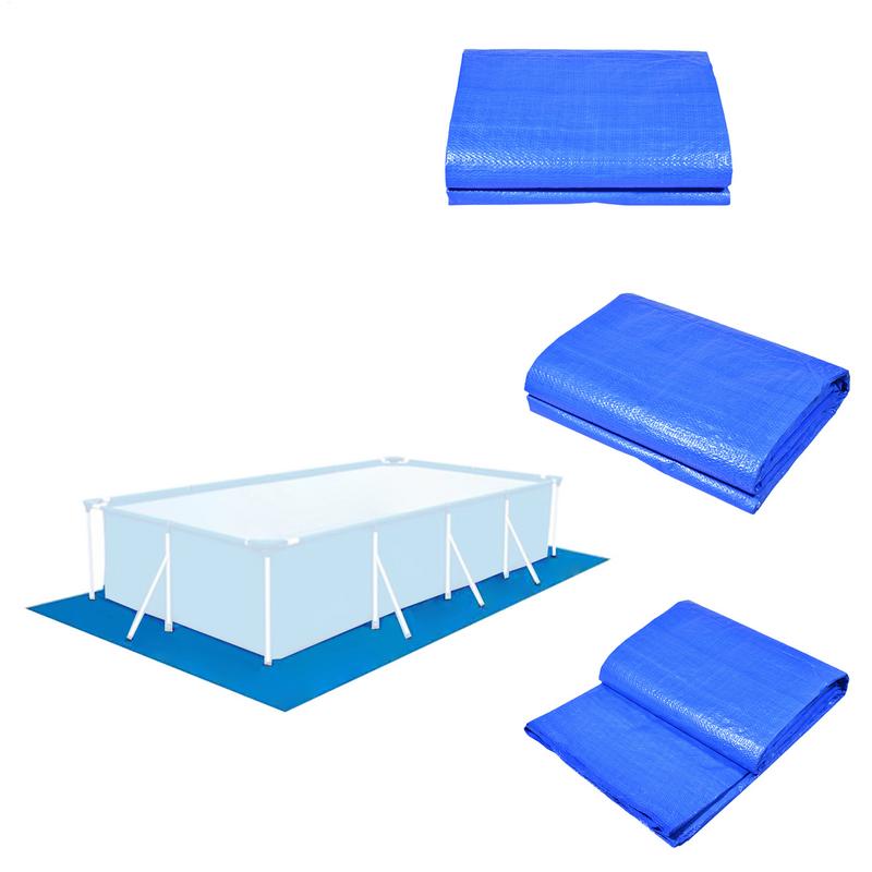 Swimming Pool Mat Outdoor Garden Inflatable Pools Floor Cloth Waterproof Durable Pool Protective Film Rectangular Ground Cloths