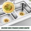 Durable Creative filter kitchen sink floor Hair Stopper Shower Drain Cover Protector Hair Trap Sink Strainer for Kitchen