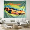 Custom Name Racing Print Tapestry, Backdrop, Easy Setup, Ideal for Bedroom, Office & Living Room, with Aesthetic Wall Hanging Decor.