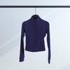 LULULACIE Women's Slim Fit Long Sleeve Sport Jacket with Stand-up Collar for Running and Yoga