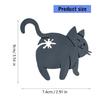 Sturdy Polylactic Acid Cats Butt Bread Bag Clip for Long Time Use Food Protective and Decoration