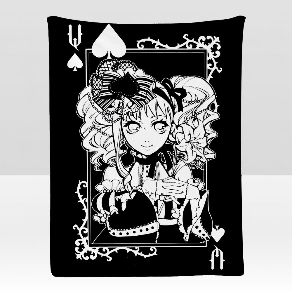 anime BBlack BButler Throw Soft Flannel Blanket for Bed Bedroom Sofa Picnic Throw Skinfriendly Breathable Gift Cover