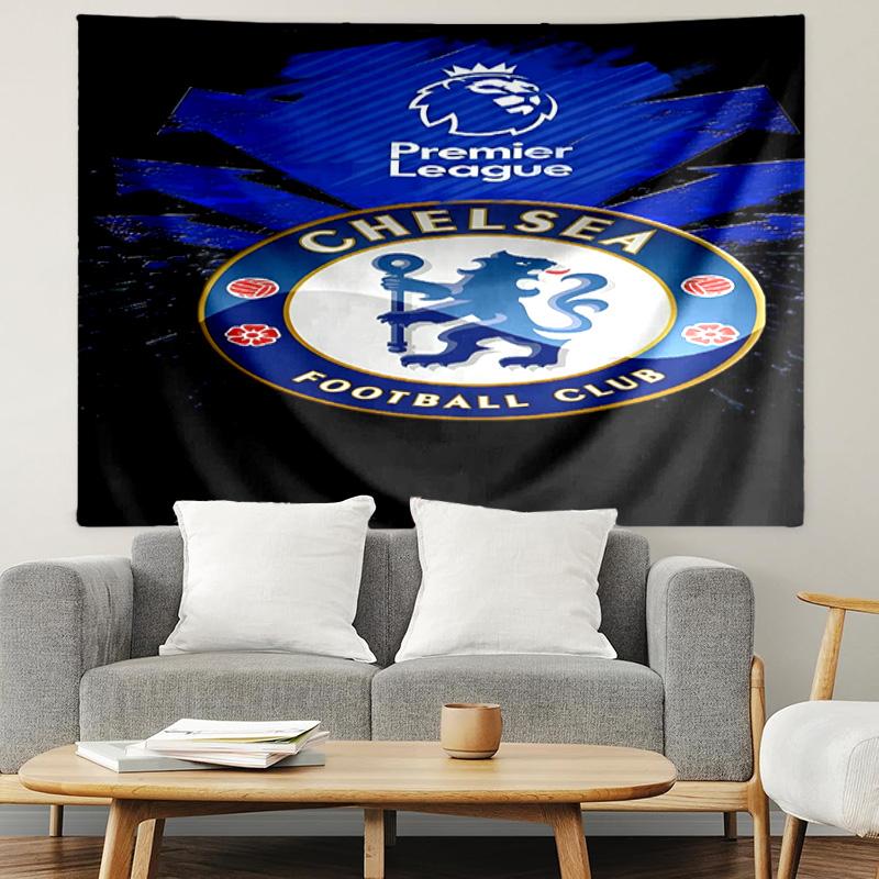 football club F.C Print Tapestry, Lightweight Wall Hanging, for Bedroom, Dorm, Living Room, Home Art Decor - Birthday Christmas Gift for Friends