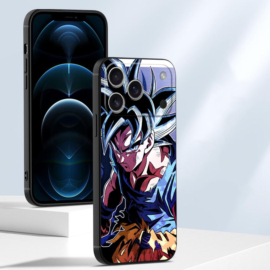 D-ragonS B-allS GokuS Funda Phone Cover Case for Apple iPhone 17 Pro Max 13 12 15 Pro 7 8 11 14 Air XR XS MAX 16