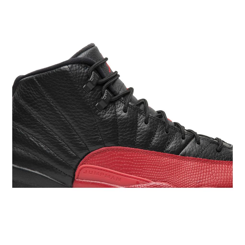 Air Jordan 12 Retro 'Flu Game' 2016 (Unisex) schwarz / varsity rot Vintage Basketballschuhe 130690 002