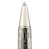 Very Good Cartier Ballpoint Pen Happy Birthday 2C C De Cartier Twist Silver Mens Used