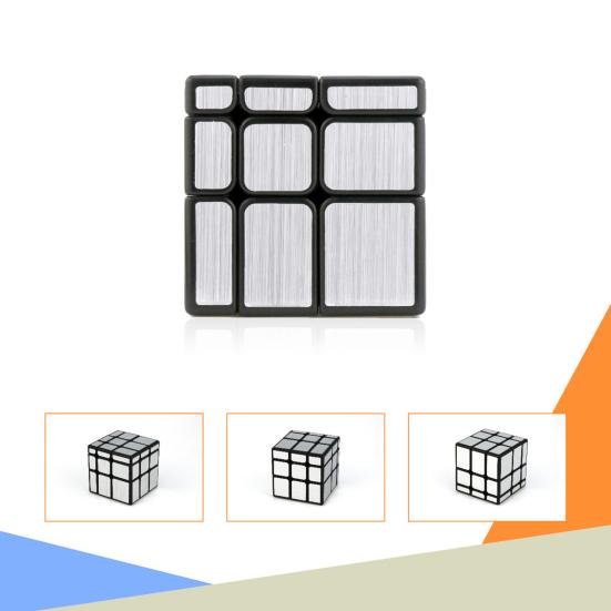 Magic Mirror Cube Compact 3 Order Classic Magics Cubes Educational Toy for Children