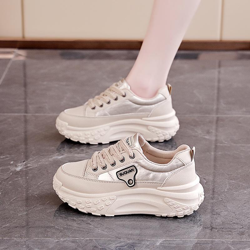 

Platform casual shoes women s ins tide 2025 spring and autumn new women s shoes comfortable and versatile student shoes dad shoes 40