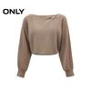 ONLY Women's Fall Off-Shoulder Batwing Short Knit Sweater
