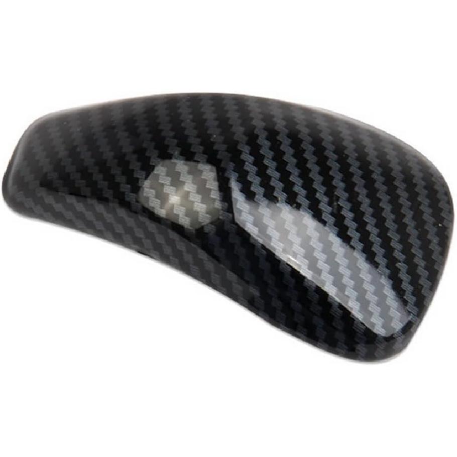 Carbon Fiber Style Center Console Gear Shift Knob Cover Trim Accessories for 2018-2023 Subaru Crosstrek,2019-2024 Forester,2017-2023 Impreza