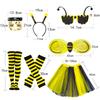 Costume Wings Bumblebee Costume Striped Knee Stocking Bee Dress Up Set  Children's Parties