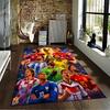 Soccer Stars Trophy Design Designed Floor Mat, Suitable As a Non-slip Mat for the Living Room or Bedroom Sofa