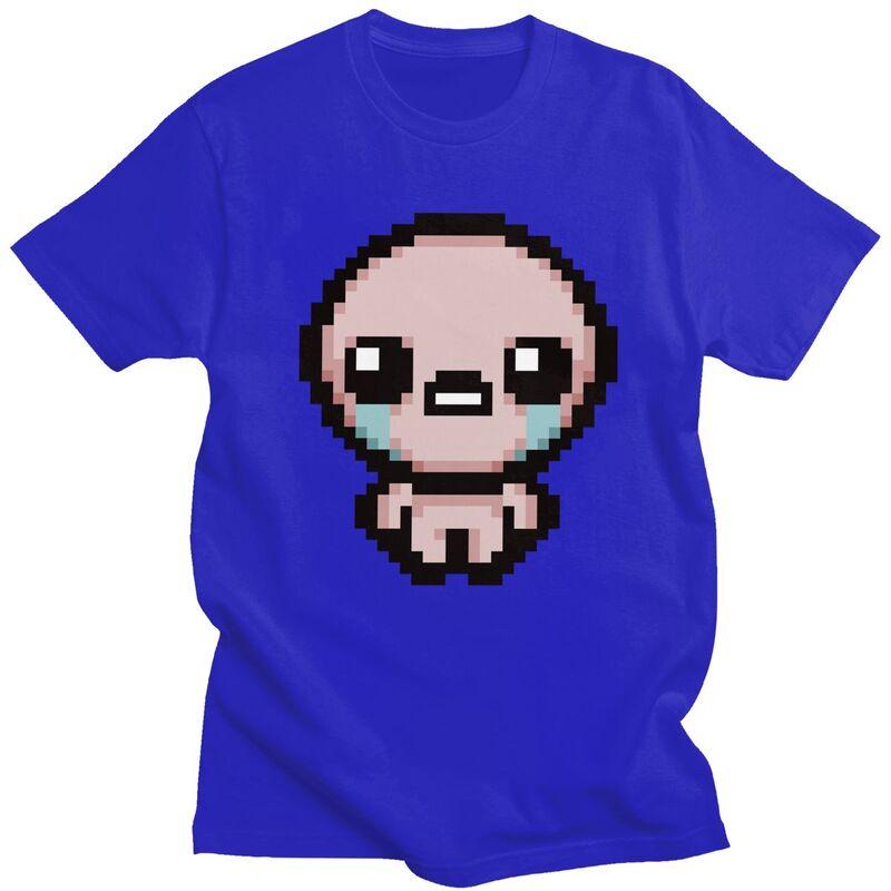 Custom Cool The Binding Of Isaac Pixel T Shirt Men Short Sleeves 100 Cotton Tshirt Leisure Tees Streetwear Tshirt