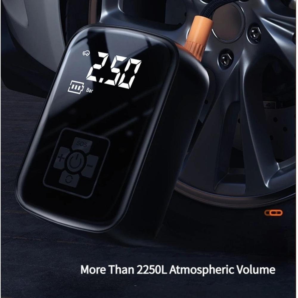 150PSI Wired/wireless Car Air Compressor Electric Tyre Inflation Pump for Motorbike, Boat, Car with Tyre Pump Inflator