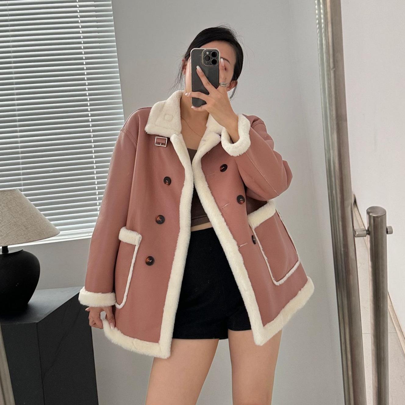 

Топ Женская Новая Экологически Чистая Шуба Мех Средняя и Длинная Женская L