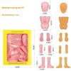 1Set Cartoon Halloween Biscuit Mould Halloween Ghost Skull Cookie Cutting Mold Fondant Cookie Cutter Baking Tool