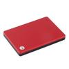 2.5in Red External HDD 6Gbps Transmission Portable External HDD Aluminum Alloy PCB USB3.0 Hard