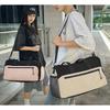 Travel Bag Large Capacity Solid Color Simple Business Travel Storage Aircraft Shoulder Bag Fitness Sports Lightweight Duffel Bag