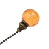 Crystal-Style Designer Bathroom Toilet Pull Chain Cord Handle For Light Switch
