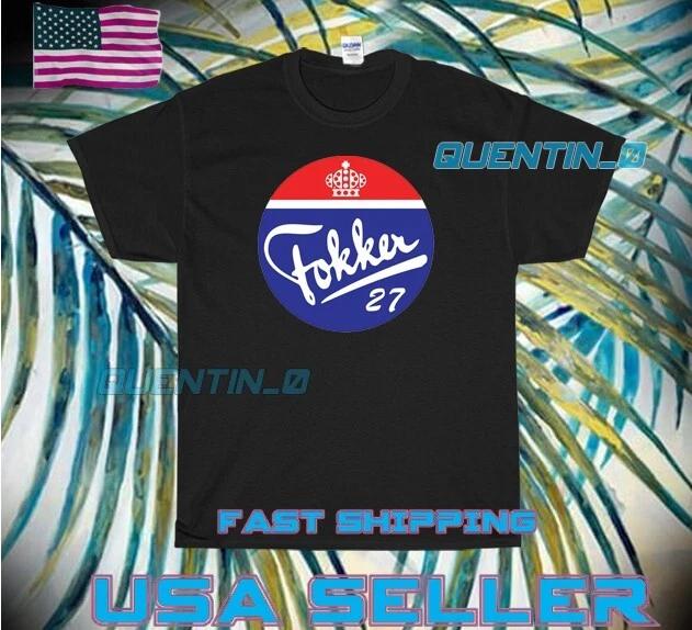 

NEW Shirt PREMIUM FOKKER 27 LOGO T-Shirt FUNNY UNISEX SIZE S-5XL 3XL
