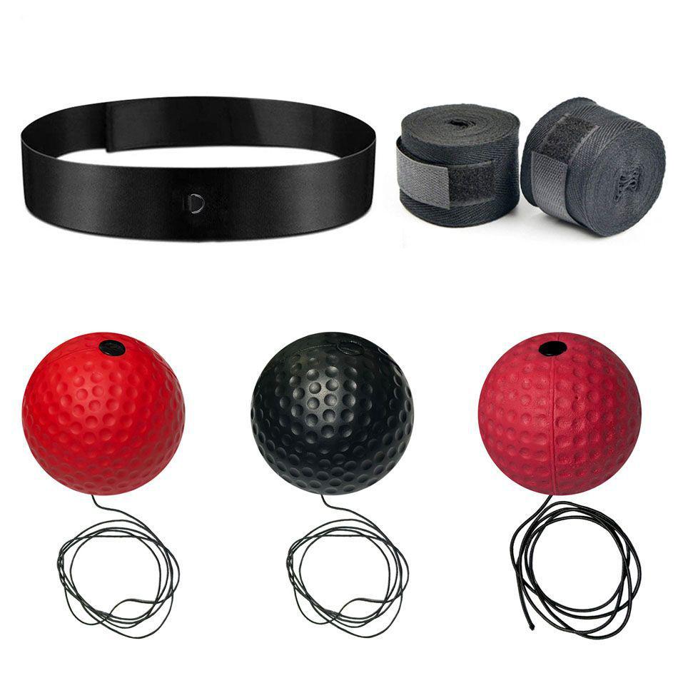 Head-mounted Boxing Speed Ball for Adult Training & Quick Reflexes