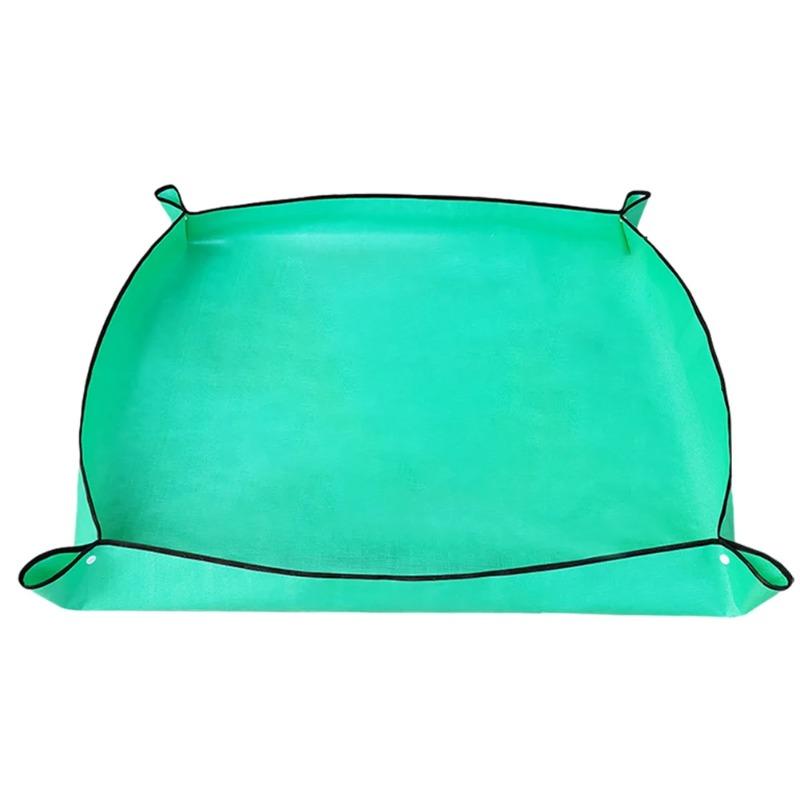 Repotting Mat for Indoor Plant Transplanting Control Mess 50/100cm Waterproof Succulent Pot Mat Square Planting Tray Soil Mat