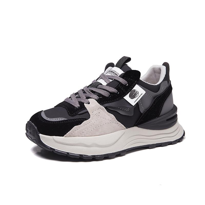 New Dad Shoes for Women, Fashionable Thick-soled Sports Single Shoes
